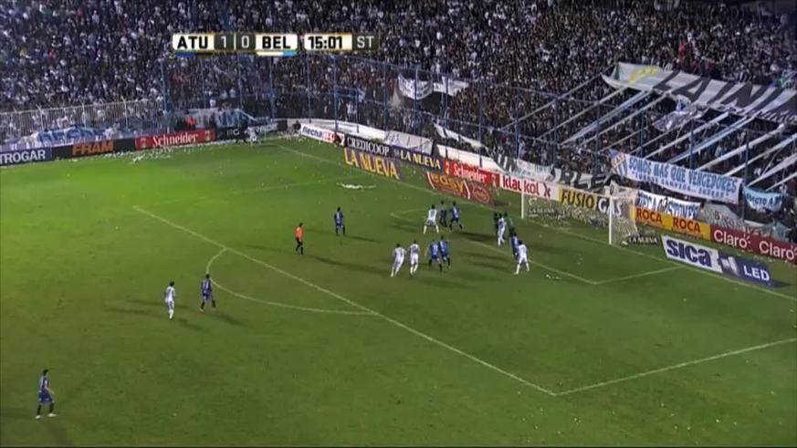 Lema empató el partido para Belgrano