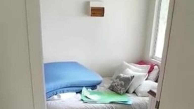 Encontraron un lagarto debajo de una cama
