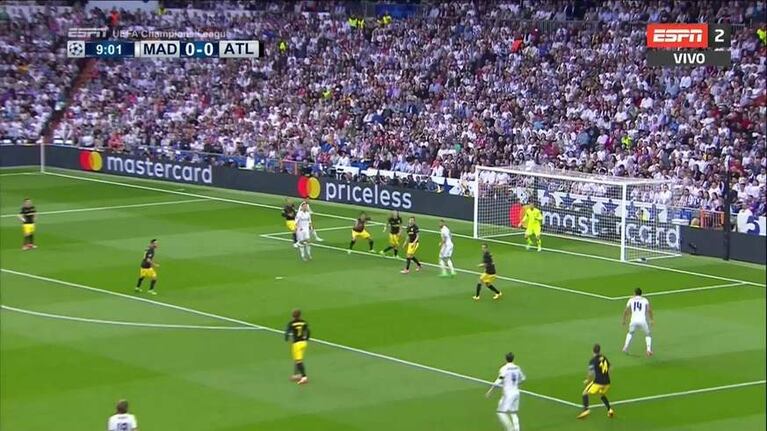 Cristiano abrió la semi para el Real Madrid
