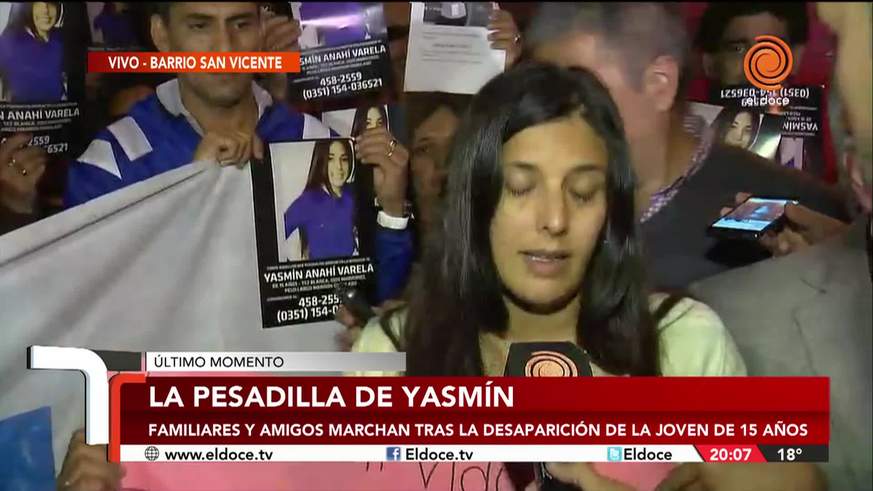 La desesperación de la mamá de Yasmín antes de que aparezca