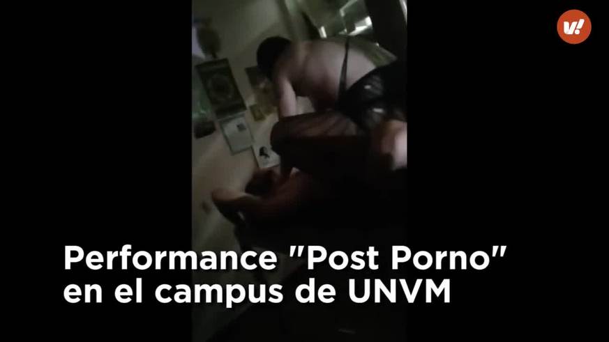 La performance posporno en la Universidad de Villa María