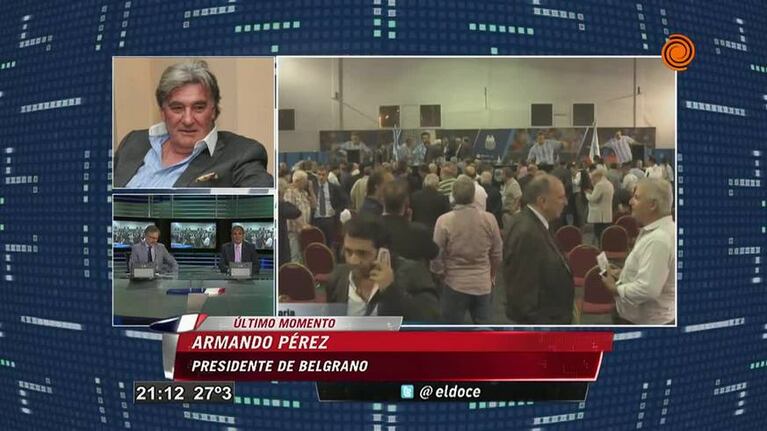 Armando Pérez enojado por el papelón de AFA