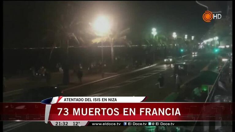 Un argentino en Niza contó la desesperación que se vivió tras el atentado