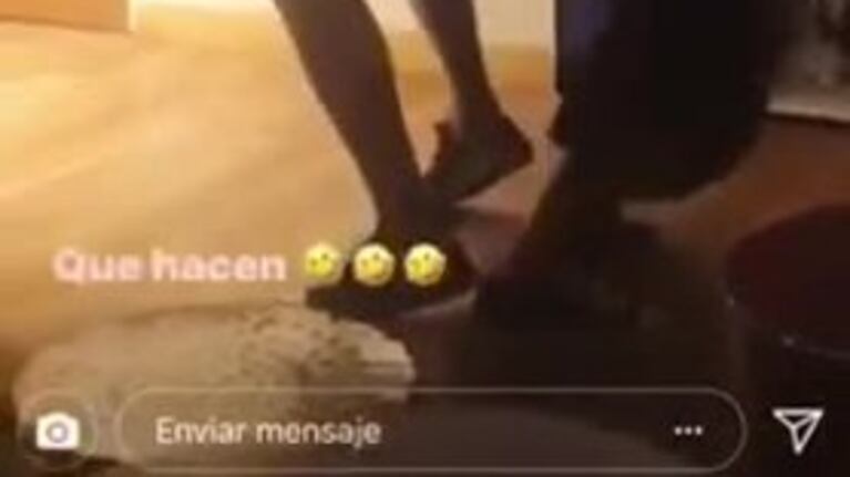 Candelaria Tinelli y Franco Masini a puro baile