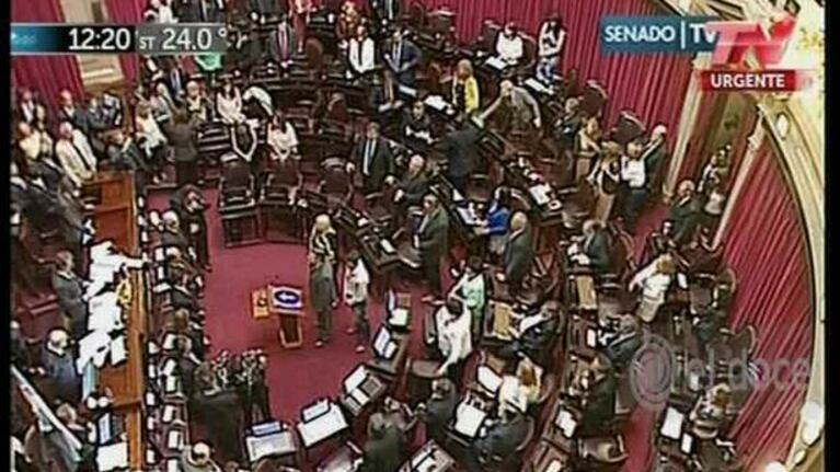 La jura de los senadores cordobeses