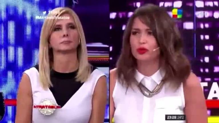 Julia Mengolini se largó a llorar