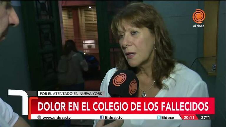 Telenoche en Rosario: el dolor en la escuela de las víctimas