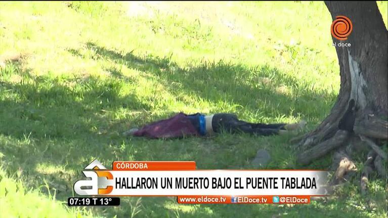 Misterio por el hallazgo de un hombre muerto bajo el puente