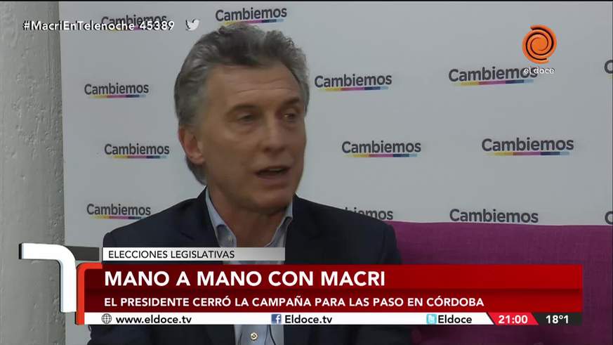 "Entendimos los errores que cometimos", resaltó Macri