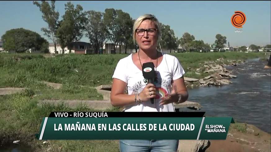 Mega operativo en Río Suquia