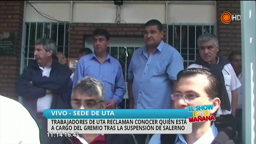 Trabajadores reclaman a UTA nacional respuestas