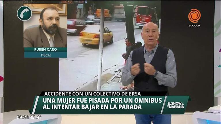 Se recupera la mujer atropellada por un colectivo