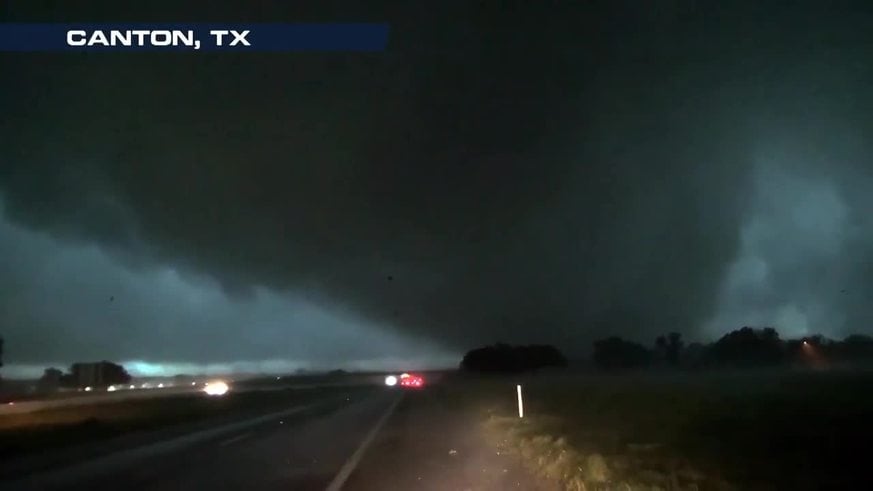 Los tornados provocaron graves destrozos en Texas