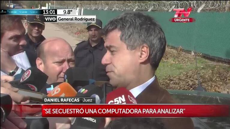 Juez Rafecas: "Esa noche había cuatro monjas"