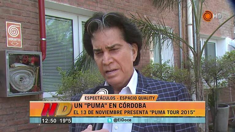 El Puma Rodriguez en Córdoba