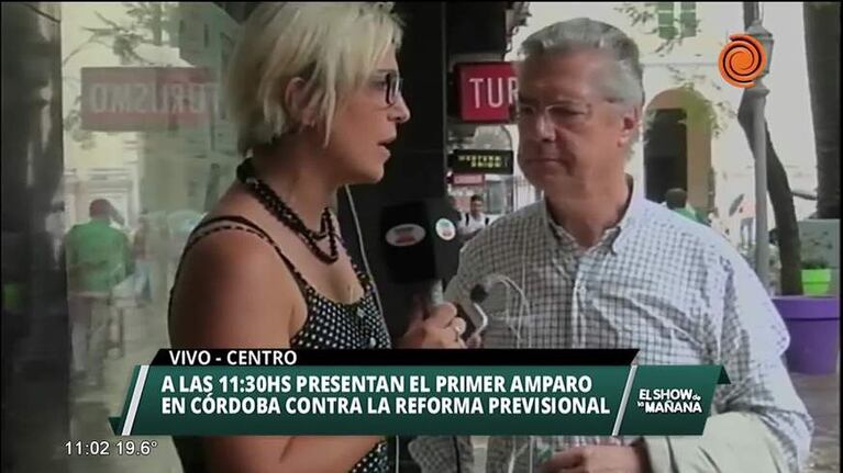 Primer amparo en Córdoba contra la Reforma Previsional