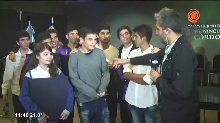 Leandro Bustos ganó una beca para estudiar en India