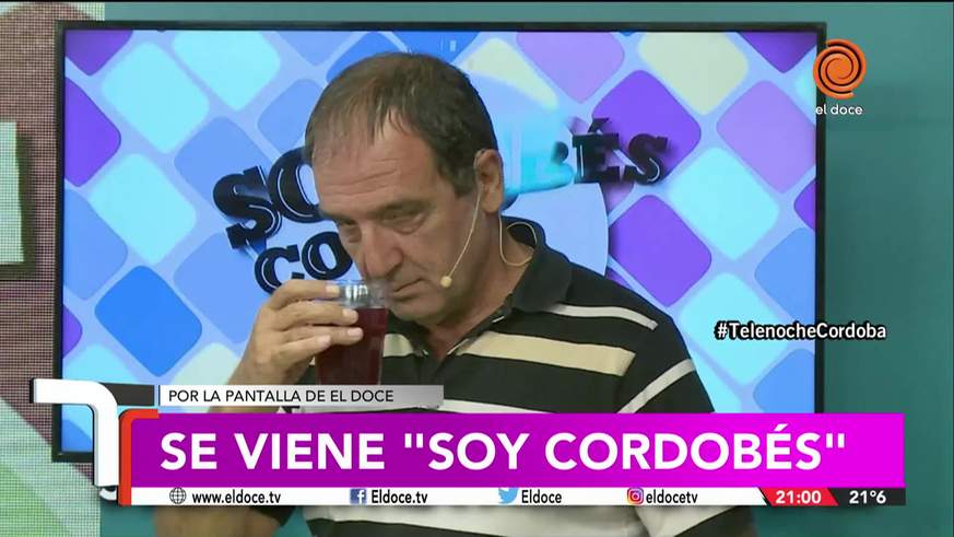 Joel Rossi contó de qué se trata su programa "Soy cordobés"