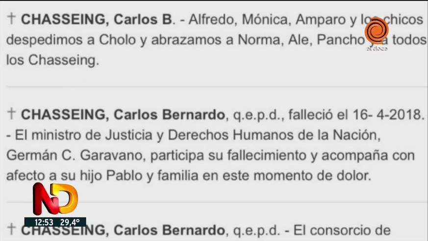 Garavano respondió a las críticas por las condolencias al interventor de la dictadura