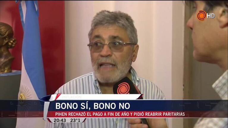 La CGT Córdoba rechazó el bono de fin de año