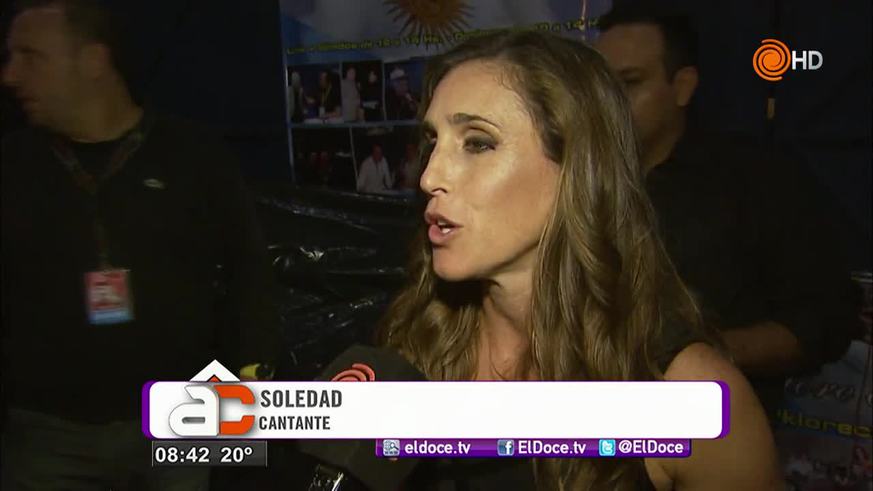 Soledad: "Fue una noche mágica"