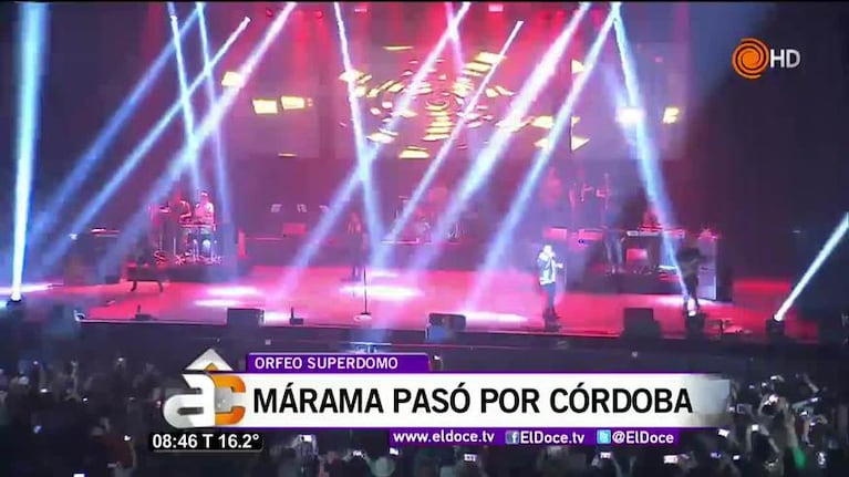 Márama en Córdoba: ¿show demasiado corto?