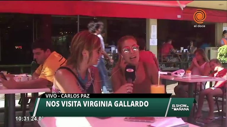 Virginia Gallardo protagonista de "Sálvese quien pueda"