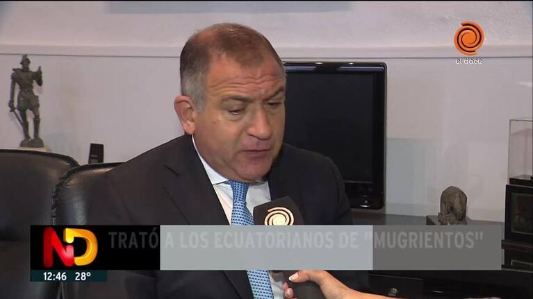 Polémica por los dichos de Luis Juez