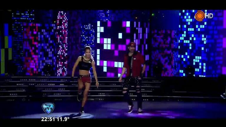La coreo de lujo de Pedro Alfonso y Flor Vigna