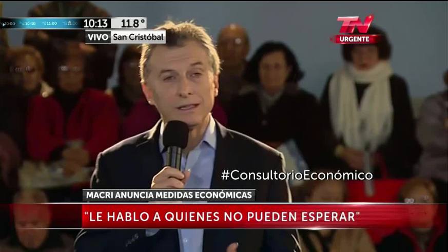 Anuncio de Macri para los jubilados