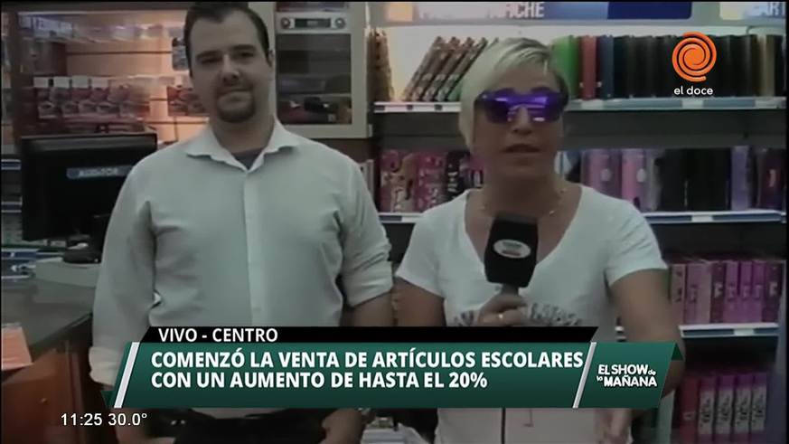 Artículos escolares aumentaron 20%