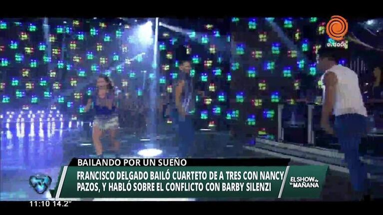 Francisco Delgado se refirió al conflicto con Barbie Silenzi