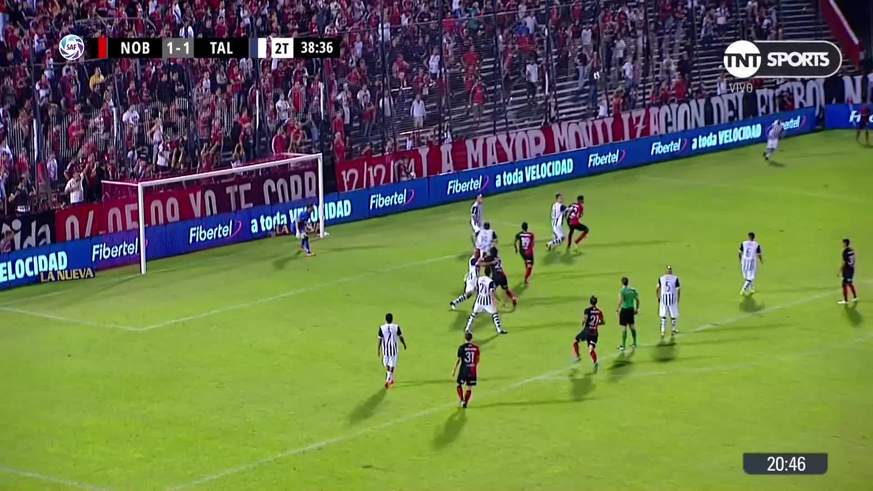 El gol de la victoria de Newell's sobre la T