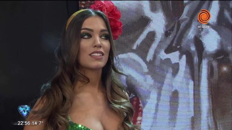 El beso de Tyago Griffo y Rocío Robles