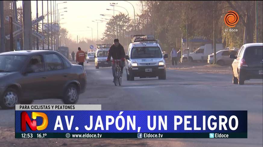 Peligro en la avenida Japón