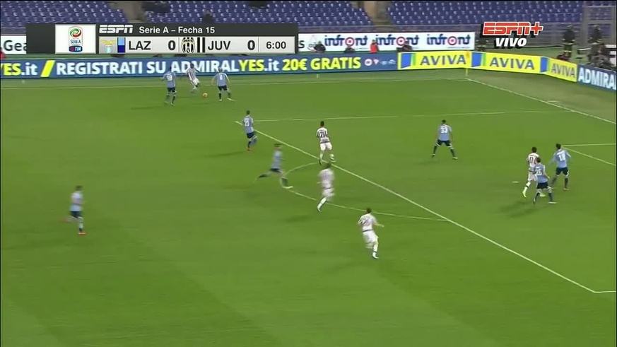 El golazo de Dybala ante Lazio