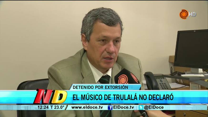 El músico de Trulalá no quiso declarar