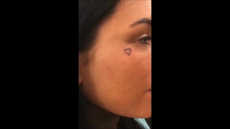 El nuevo tattoo de Cande Tinelli