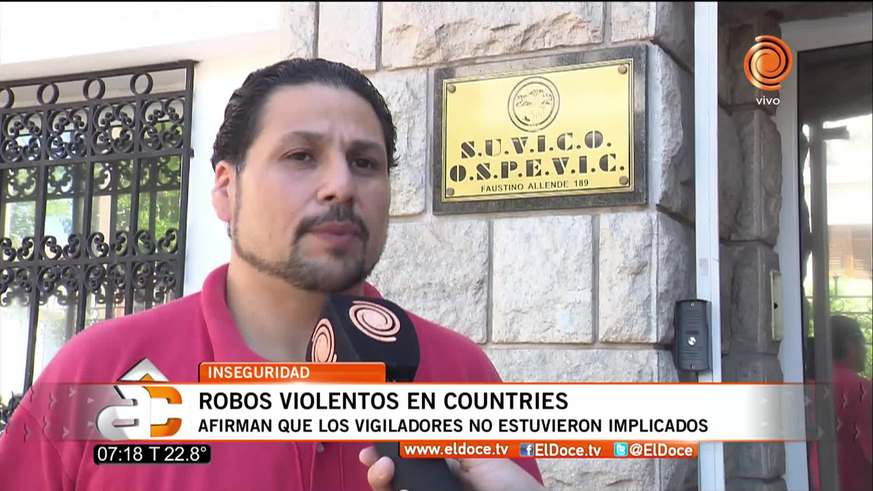 Robos a los countries: los guardias en la mira