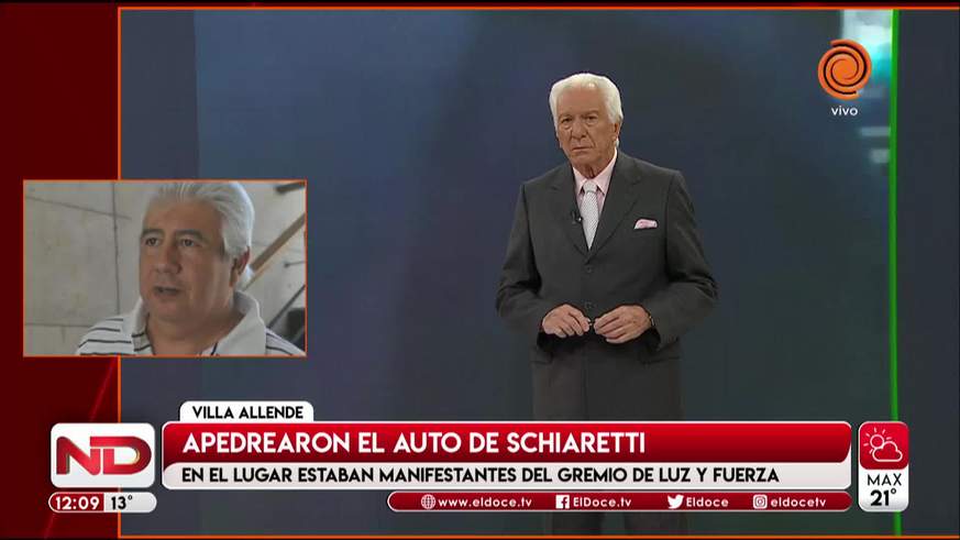 Luz y Fuerza niega haber agredido a Schiaretti