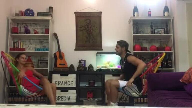 El grito de Lucas Velasco a María del Mar
