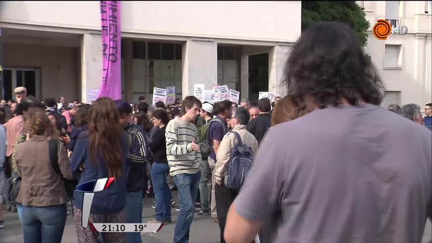 El bloqueo de la UNC que impidió la asamblea