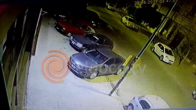 El robo de un auto en Cofico