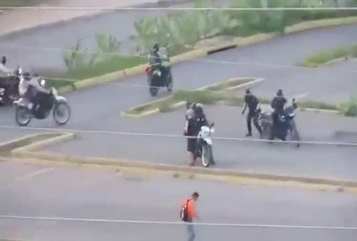 La brutal golpiza a un opositor en Venezuela