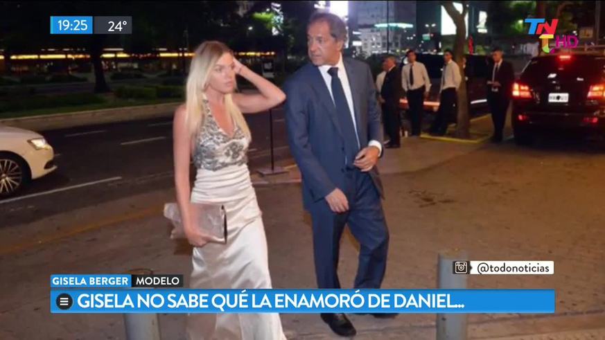 La novia de Scioli no supo decir qué la enamoró