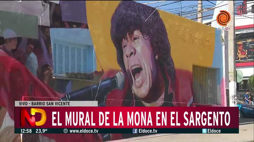 El mural de La Mona en el Sargento