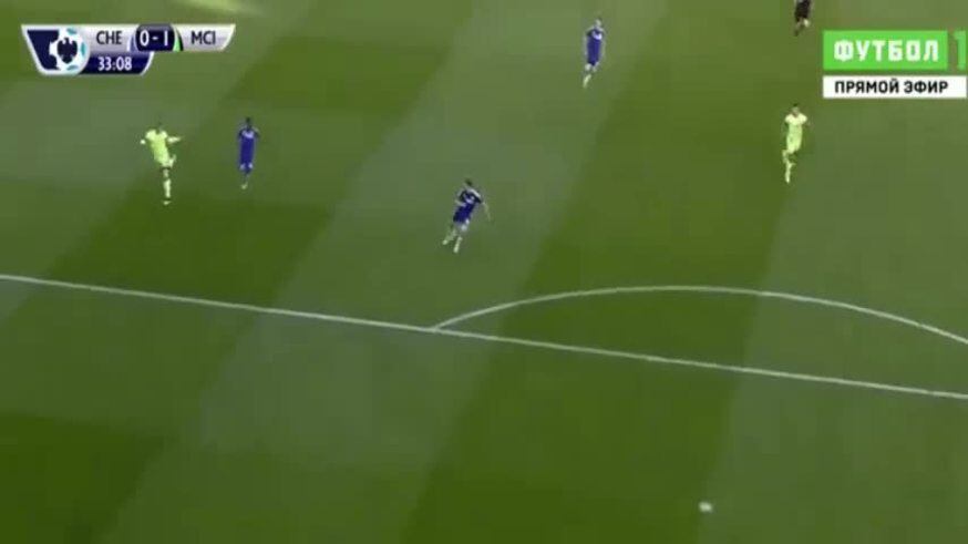 Los tres goles de Agüero al Chelsea