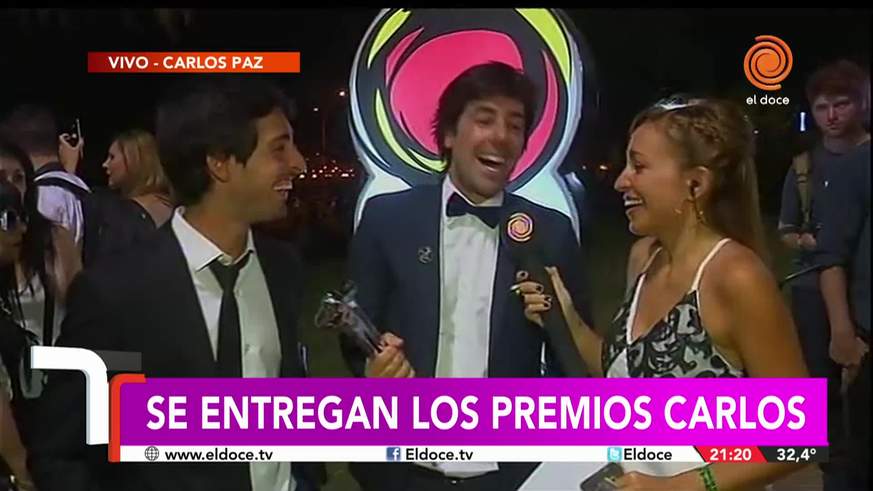 Willy Magia se llevó una estatuilla en los Premios Carlos 2018