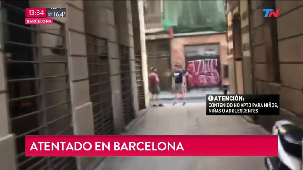 Una argentina fue testigo del atentado en Barcelona