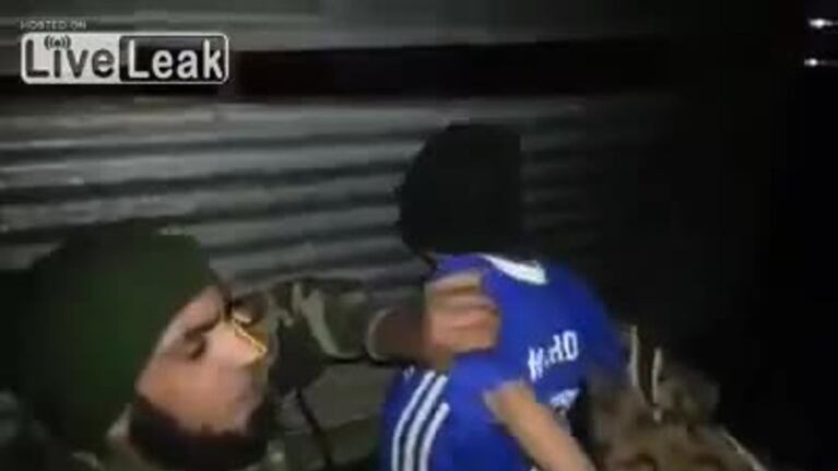 Desarmaron a un niño bomba